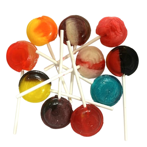 Assorted Random Flavours Mega Lolly Pick & Mix Sweets Joseph Dobson 100g (5 Lollies Pack)